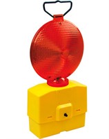 Lykta för avstängning LED-Star, 1-sidig, Rött, fast sken m. ljussensor