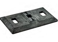 Fot till sidomarkeringsskärm med 60mm # hål 17kg