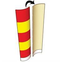 X3 MINI-flex 1-sid Horisontell 530mm