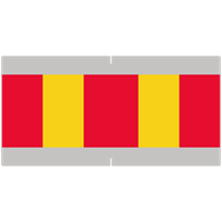 X2 Avstängningsskärm 3F för kona, plast B1200xH400mm