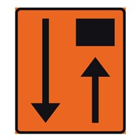 F26-1 N3F Körfält avstängt, plast, 800x1000mm