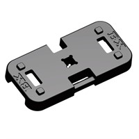 Stolpfot 25kg med handtag för 60mm runda & fyrkantsrör