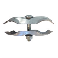 Byggstängsel Klammer