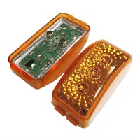 Positionslampa till sidomarkeringsljus 12/24V LED GUL till TMA