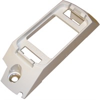 Lampfäste till position/sidomarkeringsljus, (vit plast) (TMA 75, TA 8)