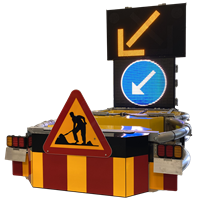 TMA Skorpionen med ljuspil och uppkopplad fullfärgs VMS