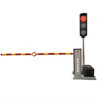 Lotsljus med snabbfällande bom