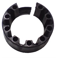 Låskil 60 mm, svart plast