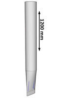 Stålfundament 60x1200mm