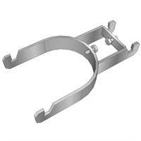 Klammer BX-dubbelklamma 165 mm FZV