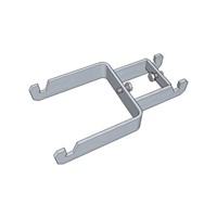 Klamma BX-dubbelklamma #60x60 mm FZV