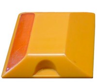 Vägbanereflektor Cats-eyes, gul, 1-sidig