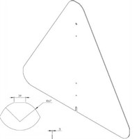 Plastämne ABS A0 N, GRÅ, 3mm