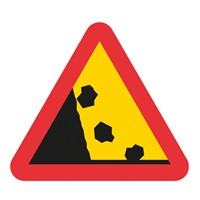 Vägmärke A12-2, 3N, plastskylt