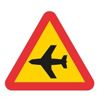 Vägmärke A23-1, 3N, plastskylt