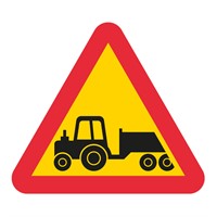 Vägmärke A31, 3N, plastskylt