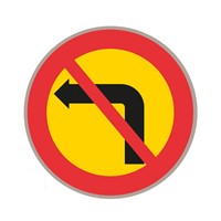 C25-1 N3 Förbudsmärke, plast