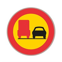 C29 N3 Förbudsmärke, plast