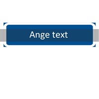 T-tavla 3 blå/vit "ange text/symbol" 600x200 plast